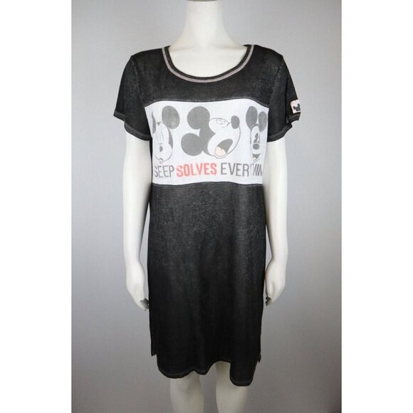 MICKEY MOUSE - WOMEN'S SHEER BURNOUT NIGHTGOWN - SIZE S/M - Picture 2 of 7